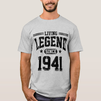 T-shirt Légende vivante depuis 1941