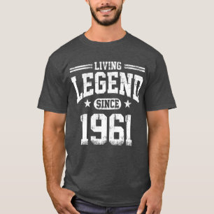 T-shirt Légende vivante depuis 1961