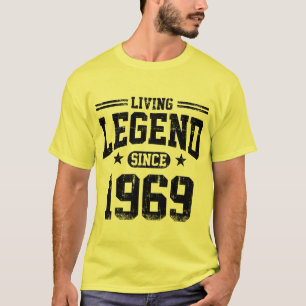 T-shirt Légende vivante depuis 1969