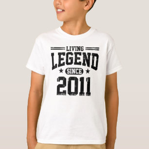 T-shirt Légende vivante depuis 2011