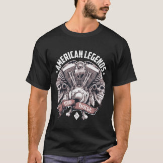 T-shirt Légendes américaines - Cheval de fer