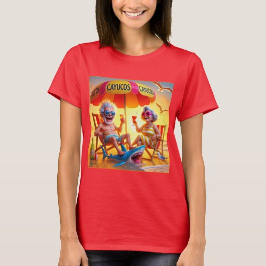 T-SHIRT LÉGENDES CAYUCOS. (Devant)