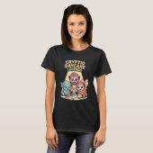 T-shirt Légendes de Garderie de Cryptide Créatures Mignonn (Devant entier)