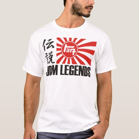 T-shirt légendes de jdm (Devant)