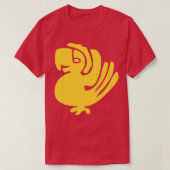 T-shirt Légendes Des Perroquets Violets Du Temple Caché (Design devant)