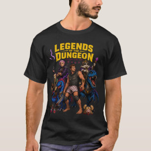T-shirt Légendes du Donjon Aventure de Fantasy Épique Co