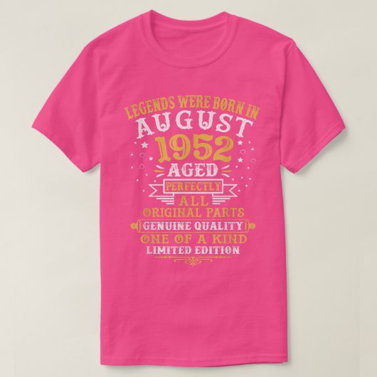 T-shirt Legends Were Born (Design devant)