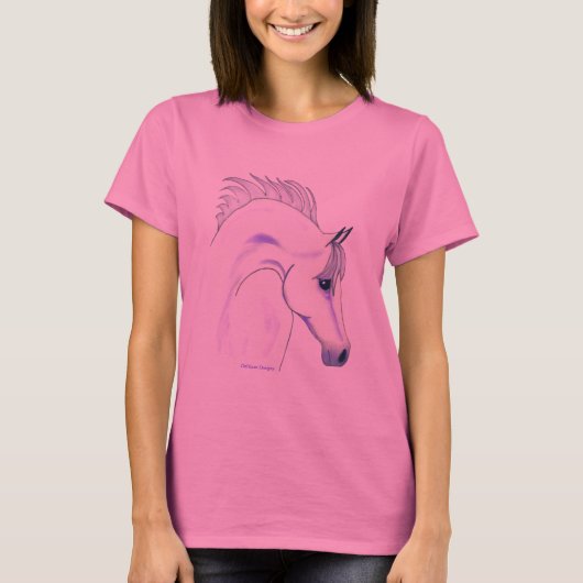 T-shirt léger de dames Longsleeve de mille et une (Devant)