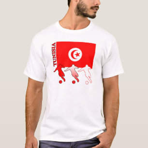 T-shirt léger de la Tunisie du football