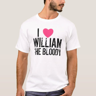T-shirt léger de William du coeur I