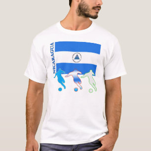 T-shirt léger du Nicaragua du football
