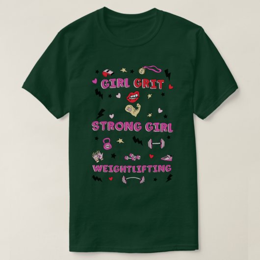 T-SHIRT LÉGÈREMENT DE POIDS POUR FEMMES L GRIT (Design devant)