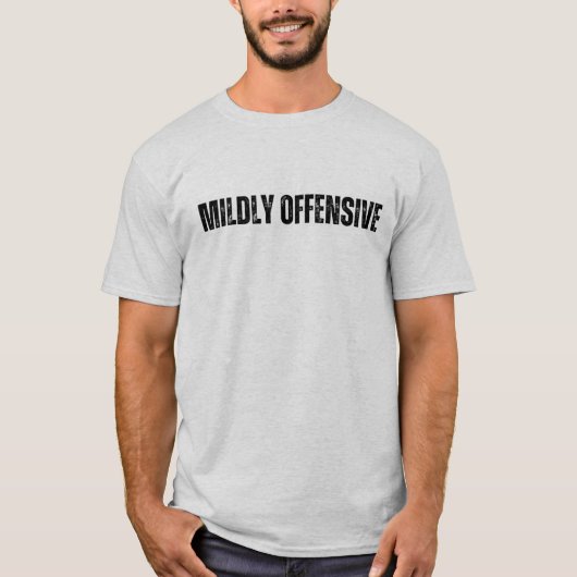 T-shirt légèrement offensant (Devant)