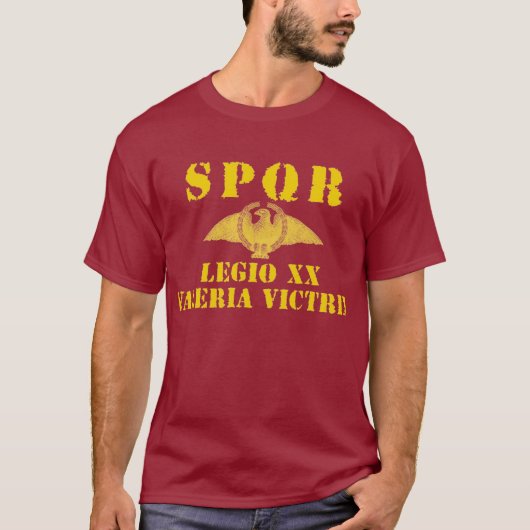T-shirt Légion vaillante de 20 Octavian/Augustus 20ème - (Devant)