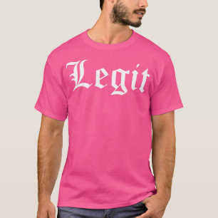 T-shirt Legit Og Hip hop Gangster Rap original