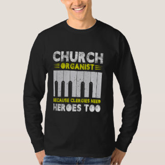 T-shirt L'Eglise Organisée Parce Que Les Clergies Ont Beso