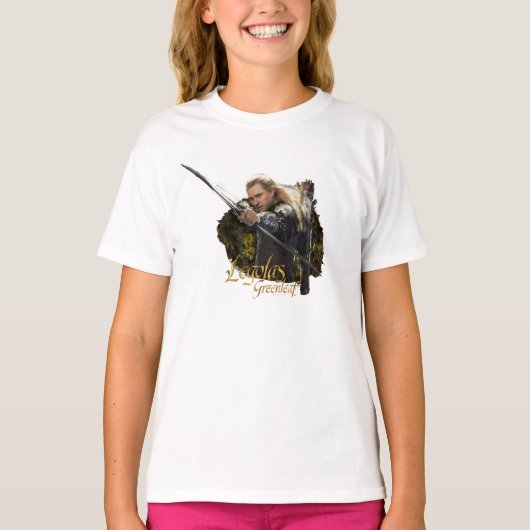 T-shirt LEGOLAS GREENLEAF™ Drawing Bow Graphic (Devant)