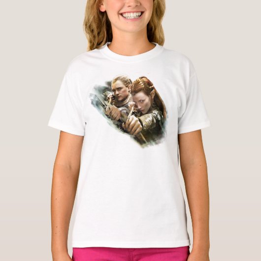 T-shirt LEGOLAS GREENLEAF™ et TAURIEL™ Graphic (Devant)