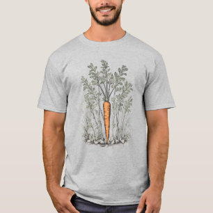 T-shirt Légume 21 carottes, légumes, jardinier, nourriture