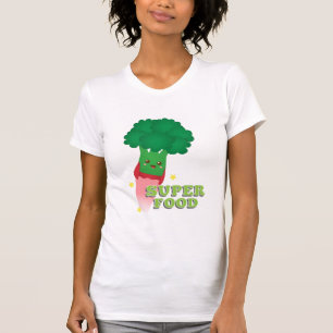 T-shirt Légume Brocoli Mignon, Super aliment