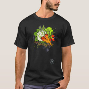 T-shirt Légume de jardin Mangez vos légumes Graphique