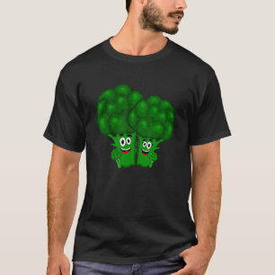 T-shirt Légume de la famille du brocoli végétarien végétal
