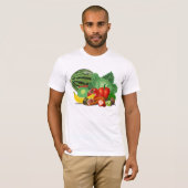 T-shirt Légume et fruits (Devant entier)