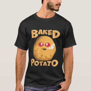 T-shirt Légume Patate au Four Pothead Ferme