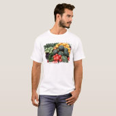 T-shirt Légumes 2 (Devant entier)