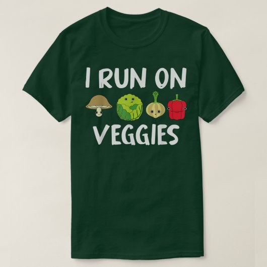 T-shirt Légumes À Base plante Herbivore Je Passe En Légume (Design devant)