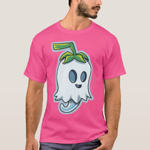 T-shirt Légumes de fantôme Kawaii