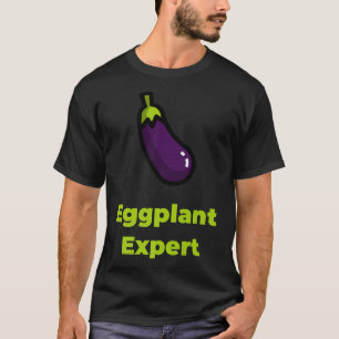 T-shirt Légumes de l'aubergine végétarien Plante sain Ba