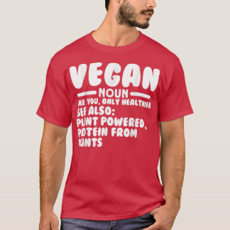 T-shirt Légumes Définition Amusant Humour végétarien
