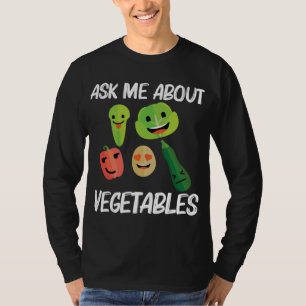T-shirt Légumes Drôle Pour Hommes Femmes Fruit Légume Gard