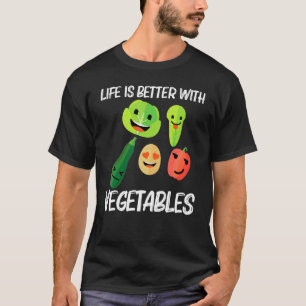 T-shirt Légumes drôles pour hommes femmes Fruit Légumes Ja