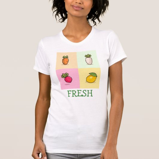 T-shirt Légumes frais (Devant)