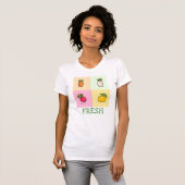 T-shirt Légumes frais (Devant entier)