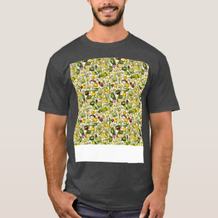 T-shirt Légumes Motif sans joint Veggie Leafy Green Sala