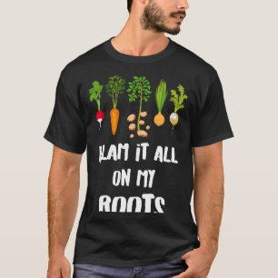 T-shirt Légumes racines Jardinage Jardin mignon 5dk
