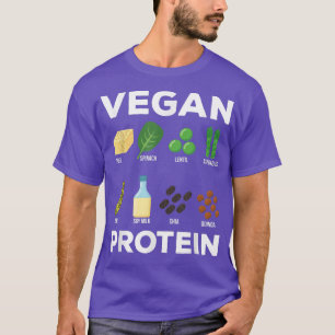 T-shirt Légumes végétariens à base de Plante Di