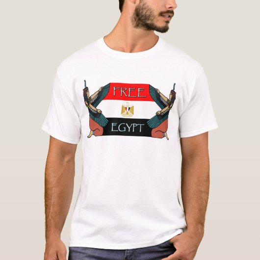 T-shirt L'Egypte libre (Devant)
