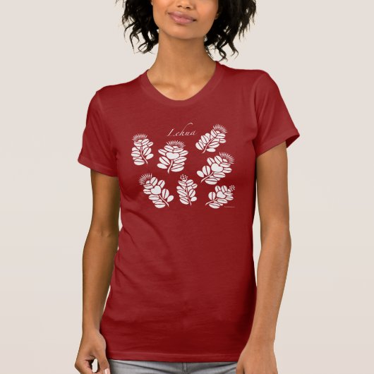 T-shirt Lehua - copie blanche (Devant)