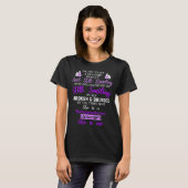 T-shirt Leiomyosarcoma Sensibilisation Ribbon Support Cade (Devant entier)