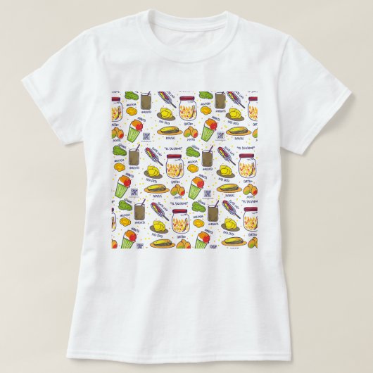 T-shirt L'El Salvador chemisette amuse-gueule pour femme, (Design devant)