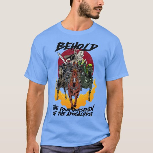 T-shirt L'élégance apocalyptique : La conception des quatr (Devant)