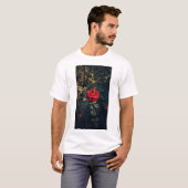 T-shirt L'élégance en fleurs (Devant entier)