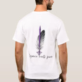 T-shirt L'élégance rencontre la puissance (Dos)