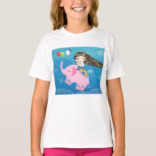 T-shirt L'Elephant Rider (Devant)