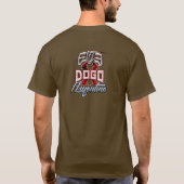 T-shirt L'élite Dogo Argentino de CHASSEUR (Dos)