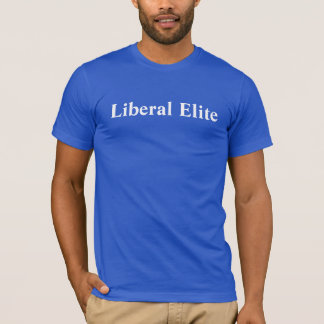 T-shirt L'élite libérale customisée